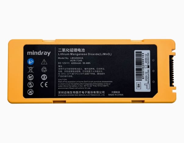 LM34S002A Battery For Mindray Mindray AED Defibrillator C1 C2 C1A C2A  S1 S2  Series