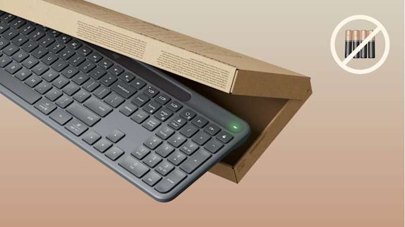 Logitech Signature Slim Solar+ K980 for Business Wireless Keyboard