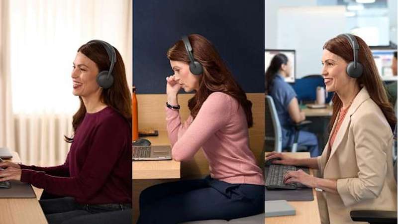 Logitech Zone Wireless 2 ES for Business Wireless Headset - Teams version w/receiver, Graphite