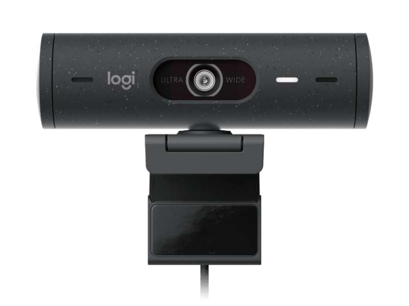 Logitech Ergonomic Bundle - Wave Keys Keyboard, Vertical Lift Mouse, Brio 505 Webcam, & Zone 305 Headset - UC Version