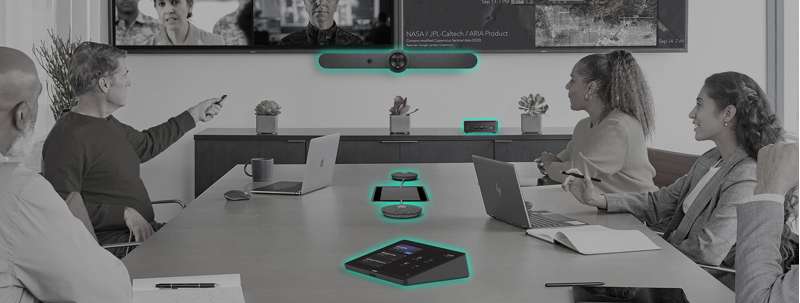 Logitech Rally Bar No Radio Room Kit + NUC - Microsoft Teams Rooms on Windows (TAA)