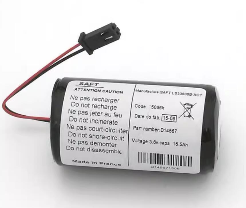 SAFT LS33600B-ACT D14567 Battery for Corus A111472 gas volume converter