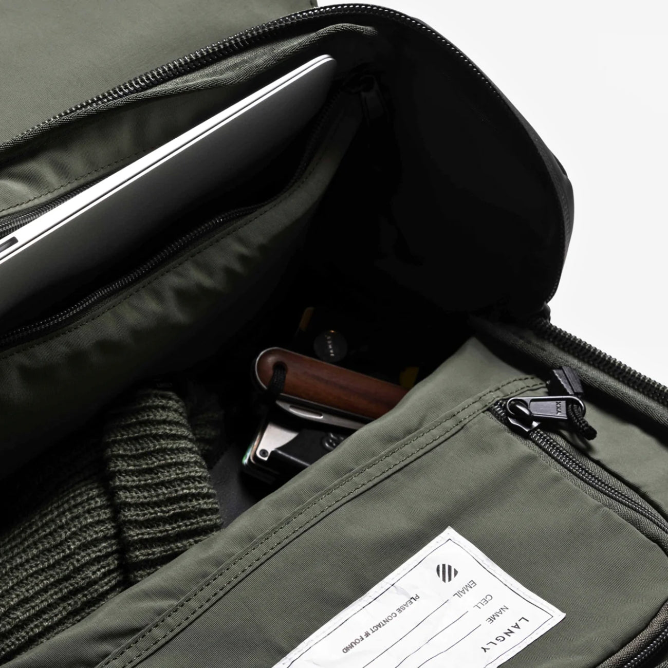 Langly Alpha Globetrotter Camera Backpack (Forest Green)