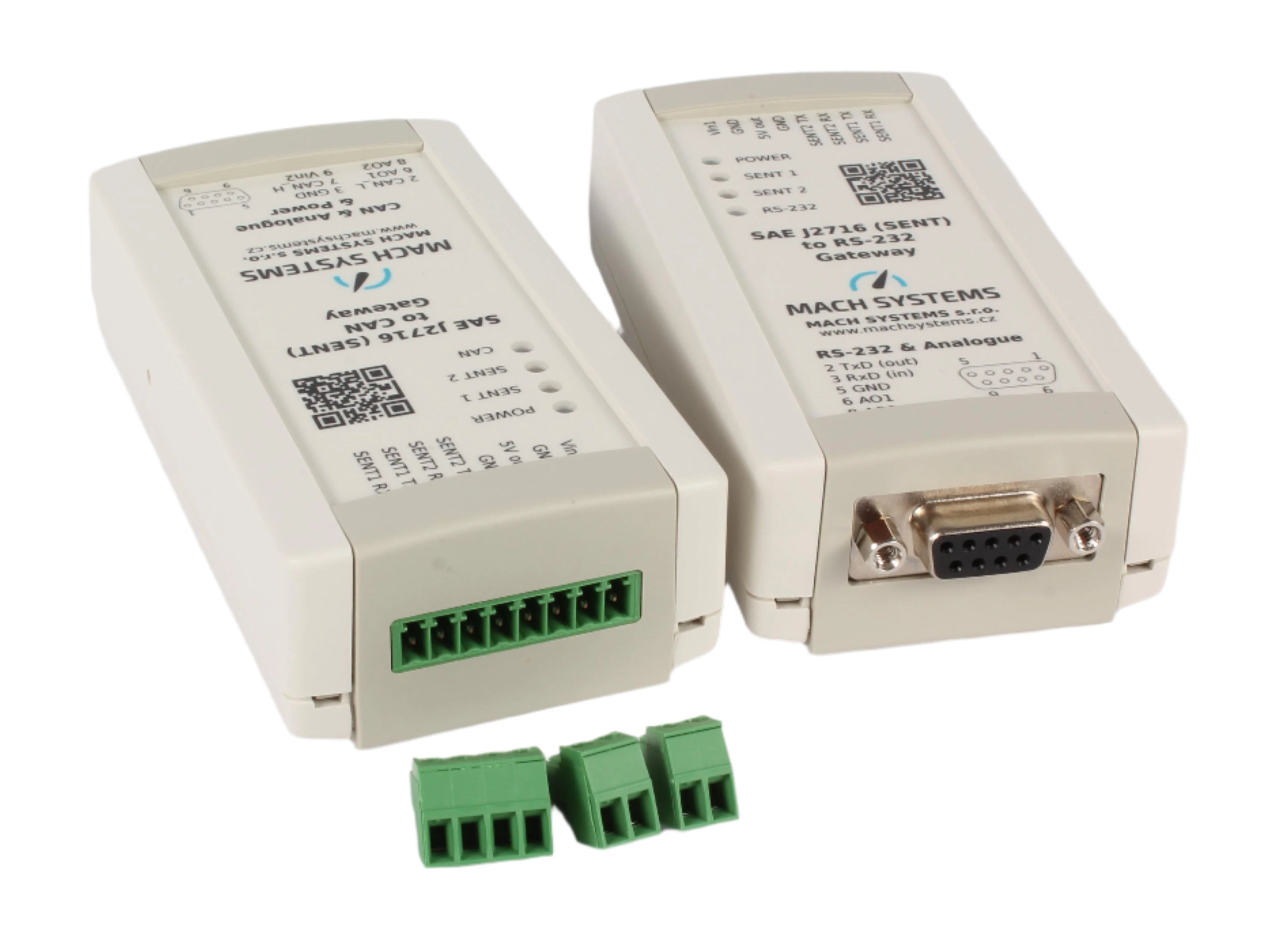 SAE J2716 (SENT) to RS232 Gateway