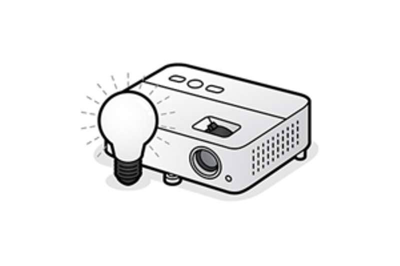 Maxell DT01471M Replacement Lamp