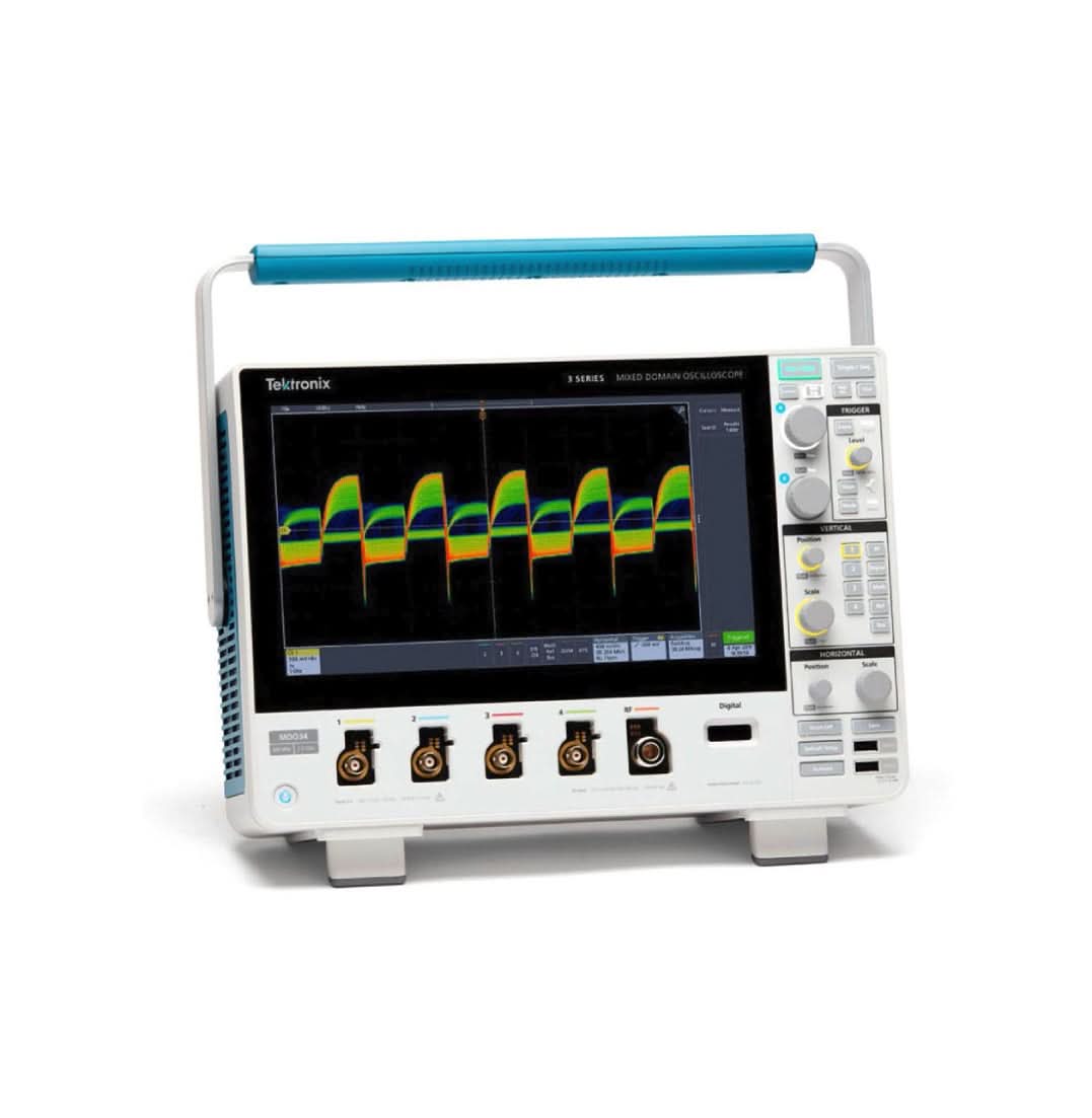 Tektronix MDO34/3-BW-350 3 Series 11.6"TFT LCD Mixed Domain Oscilloscope
