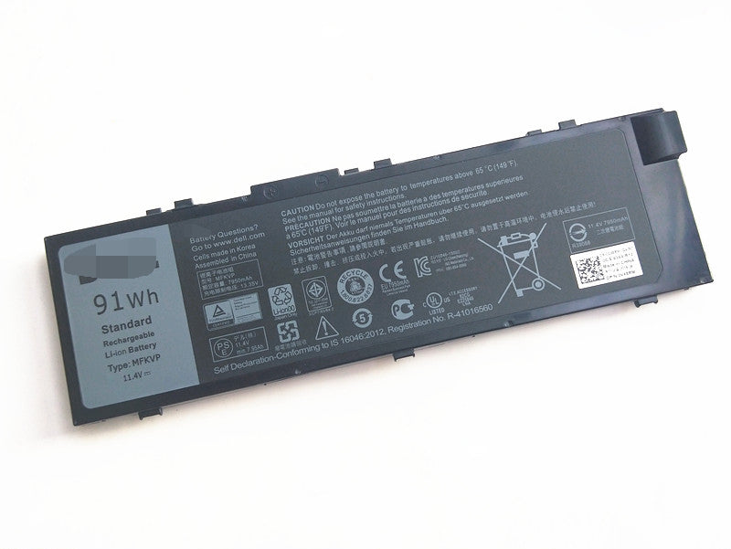 MFKVP 91Wh Battery for Dell Precision 7510 7520 7710 M7510