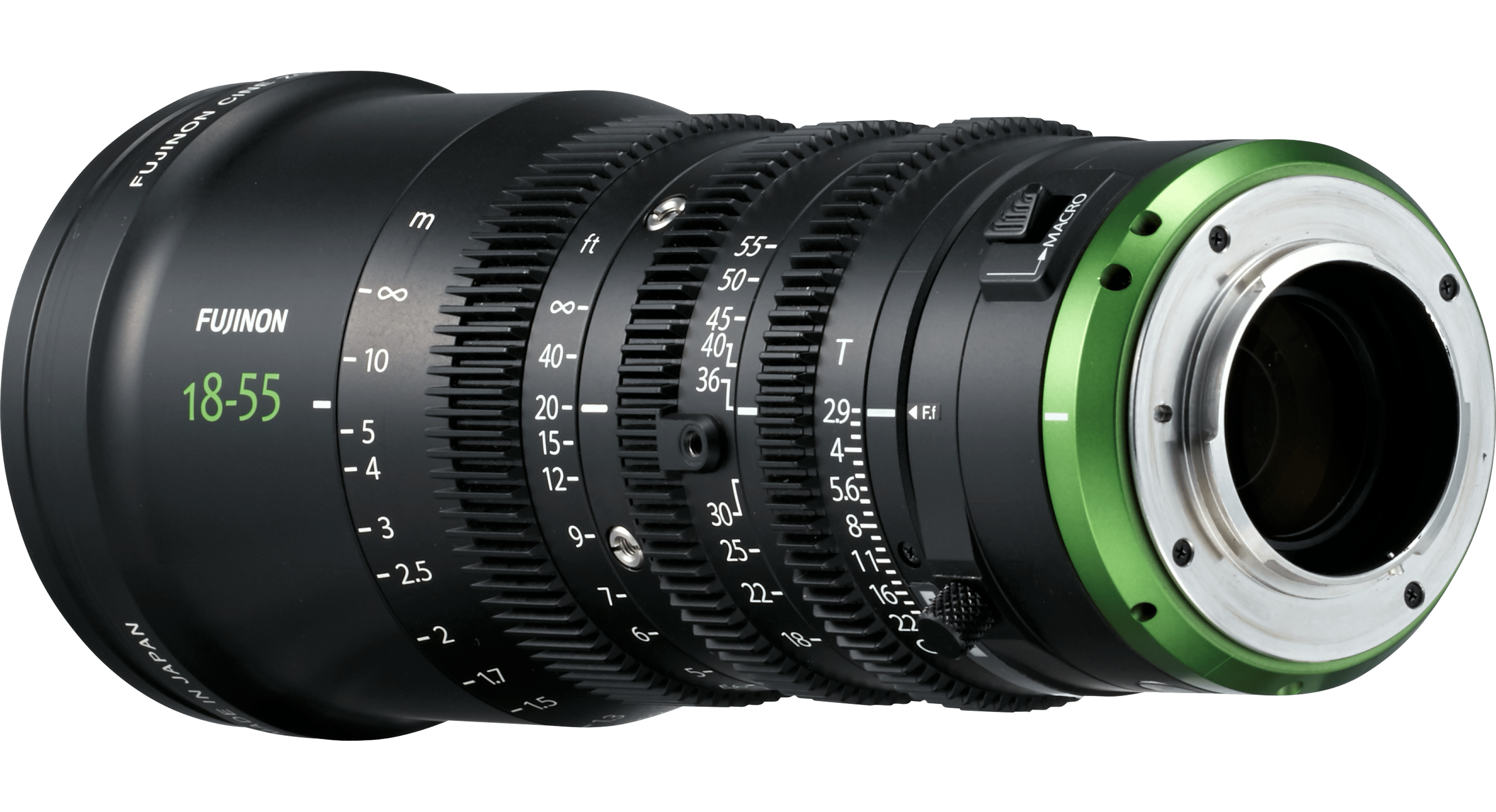 Fujinon Micro 4/3 18-55mm T2.9 Cine Lens