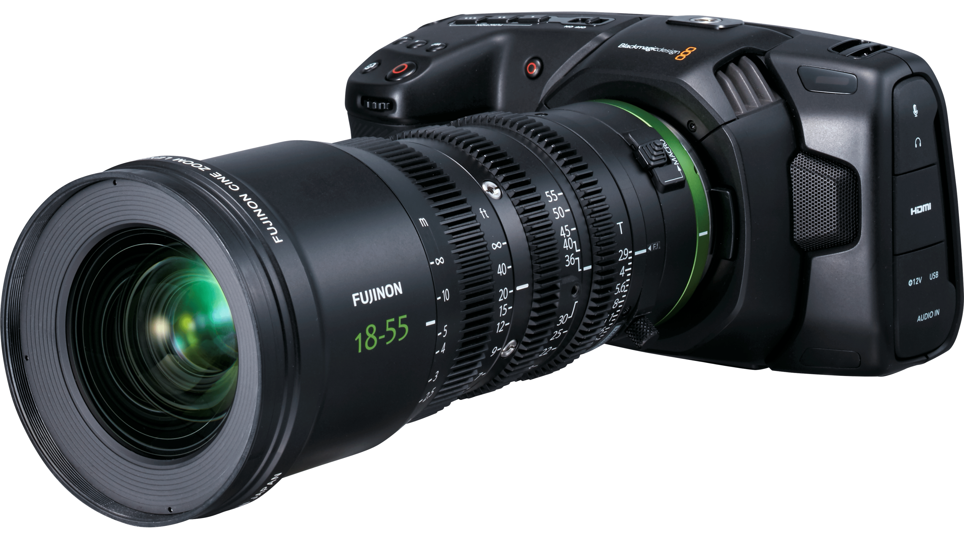 Fujinon Micro 4/3 18-55mm T2.9 Cine Lens