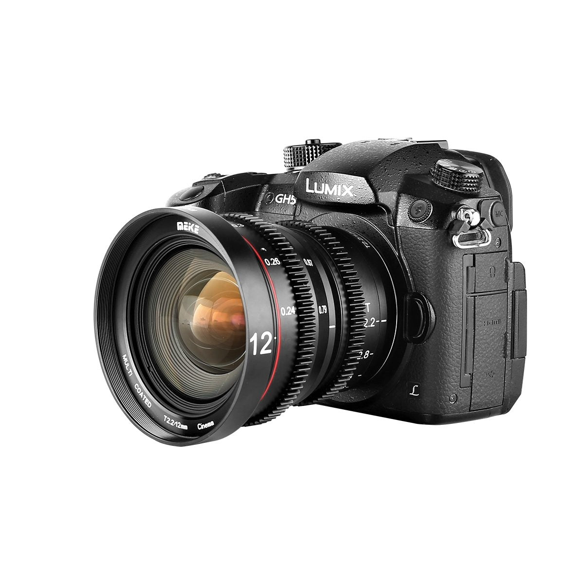 Meike Cinema Prime 12mm T2.2 M4/3 Lens (MFT Mount)