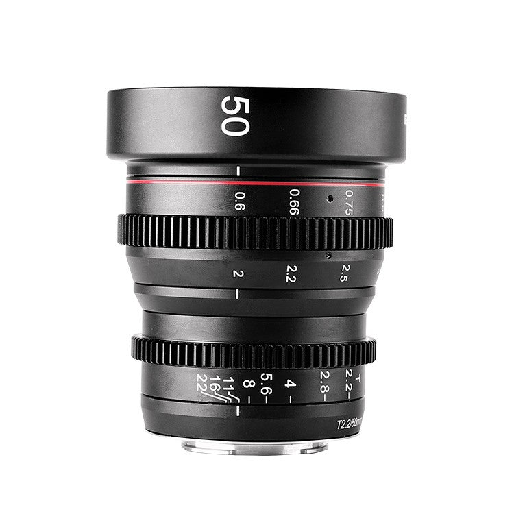 Meike Cinema Prime 50mm T2.2 M4/3 Lens (MFT Mount)