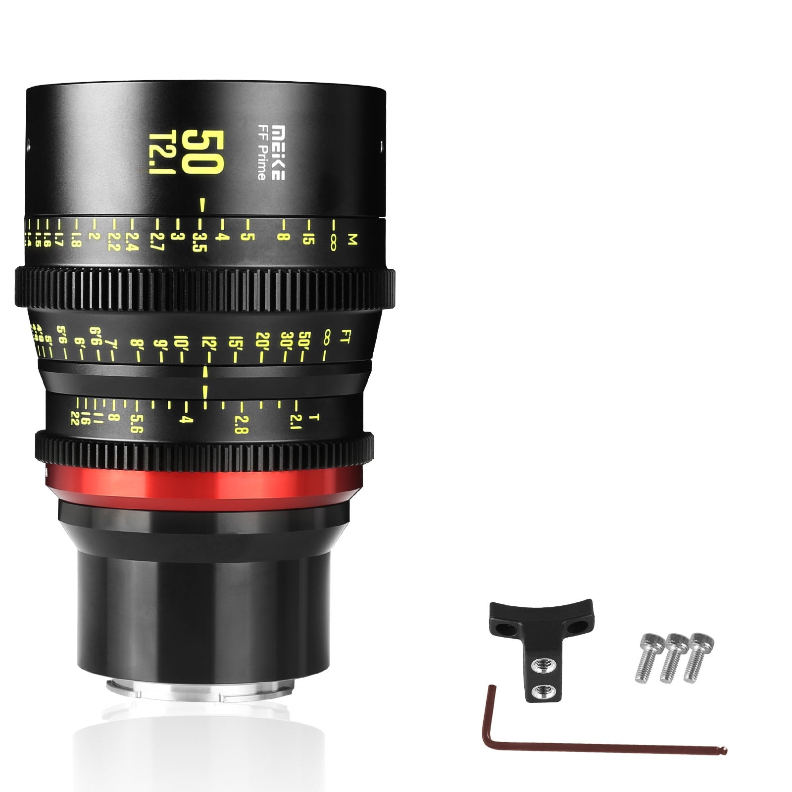 Meike Cinema Full Frame Cinema Prime 50mm T2.1 Lens (Sony E Mount)