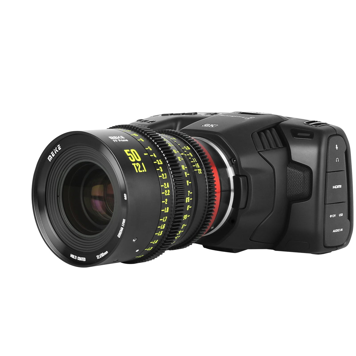 Meike Cinema Full Frame Cinema Prime 50mm T2.1 Lens (EF Mount)