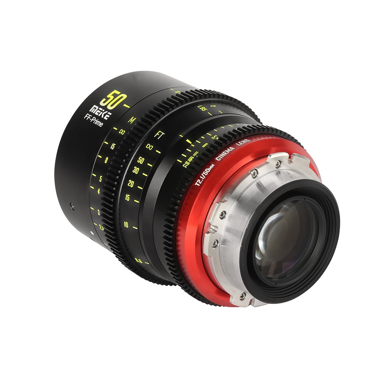 Meike Cinema Full Frame Cinema Prime 50mm T2.1 Lens (PL Mount)