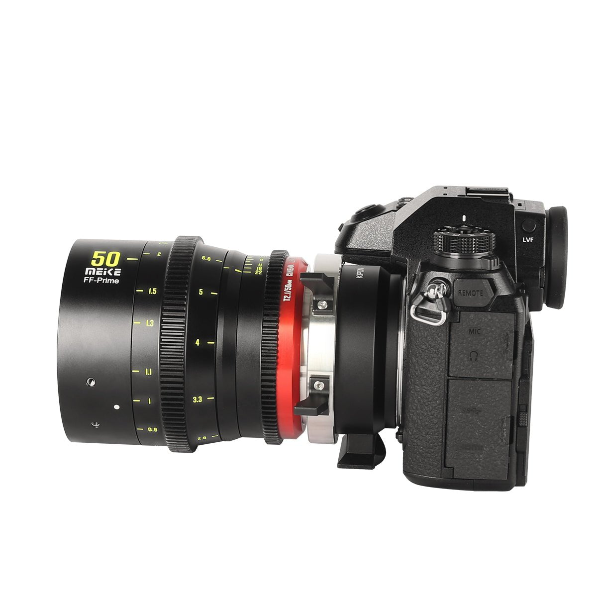 Meike Cinema Full Frame Cinema Prime 50mm T2.1 Lens (PL Mount)