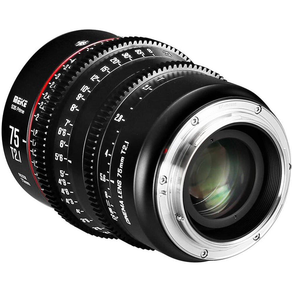 Meike Cinema Super35 Cinema Prime 75mm T2.1 Lens (EF Mount)