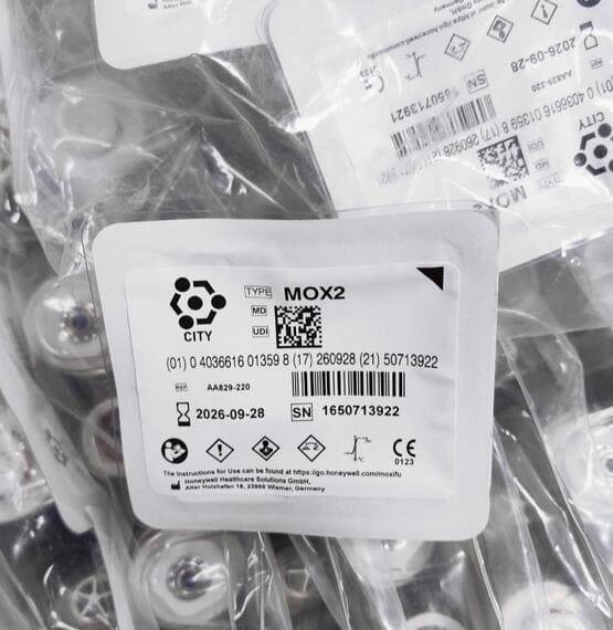 CITY Oxygen Battery for Oxygen Sensor MOX1, MOX2, MXO3, MOX4,  MOX20