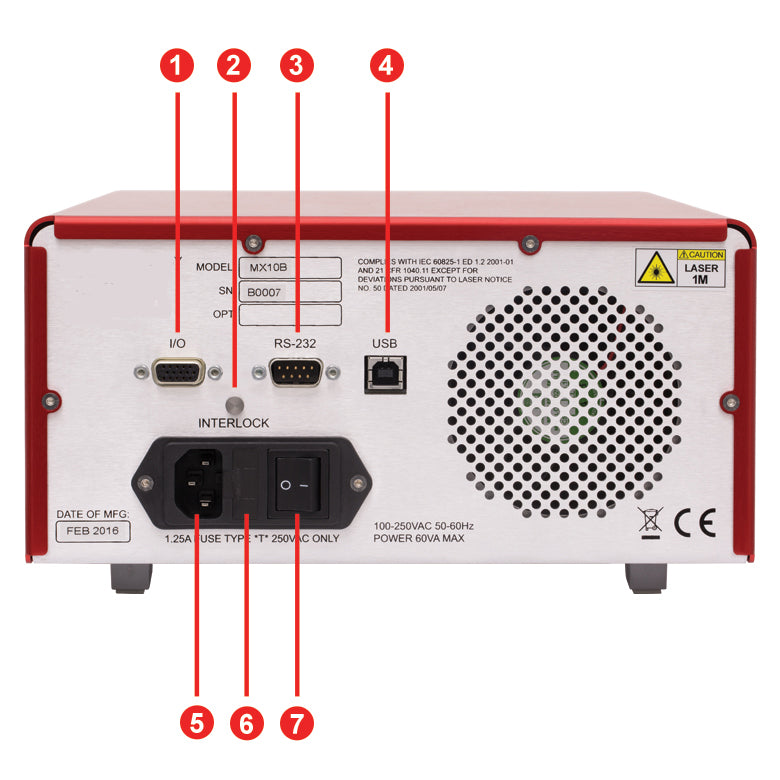 TH-MX40B - 40 Gb/s Max Digital Reference Transmitter, C-Band Laser, Limiting Amplifier