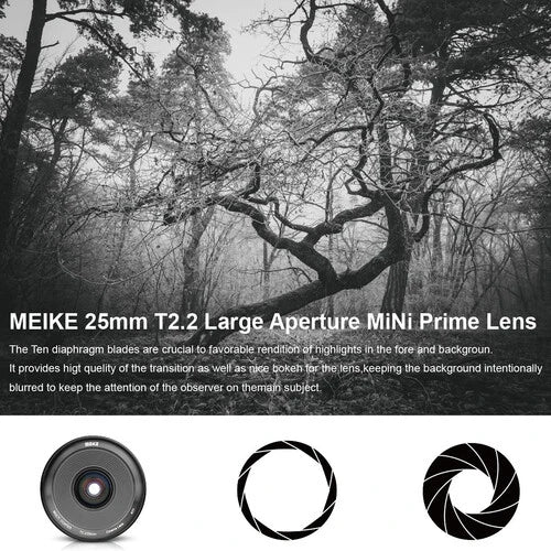 Meike Cinema Prime 25mm T2.2