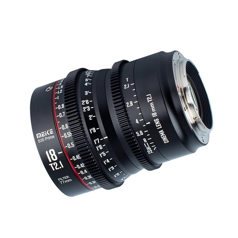 Meike Cinema Super35 18mm T2.1 Lens (PL Mount)