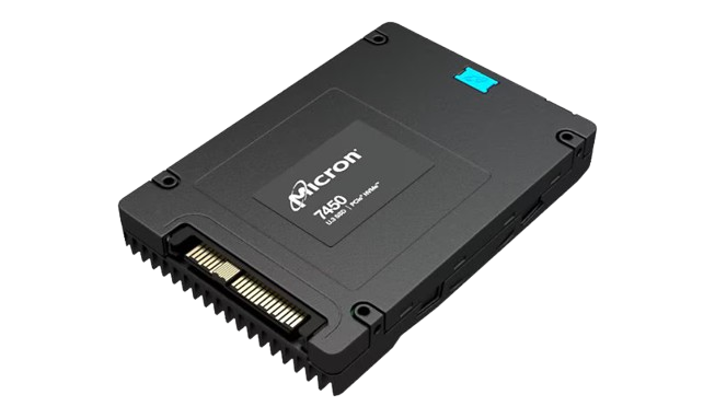 Micron 7450 Pro 15.36TB U.3 NVMe 2.5" Solid State Drive