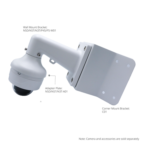 Luminys N5D-8LA2 8MP Network LumiLuxSmart Dome Camera (2.8 mm)