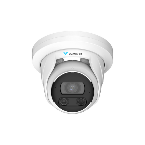 Luminys N5T-4DA2 4MP Network LumiDeterrent Turret Camera (2.8 mm)