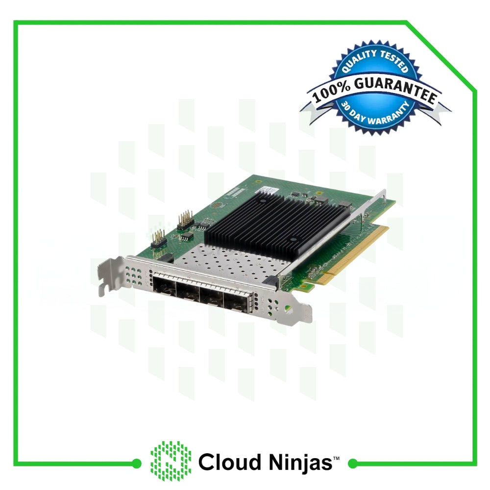 Dell Intel E810-XXVDA4 Quad-Port 10/25GbE SFP28 PCIe NIC