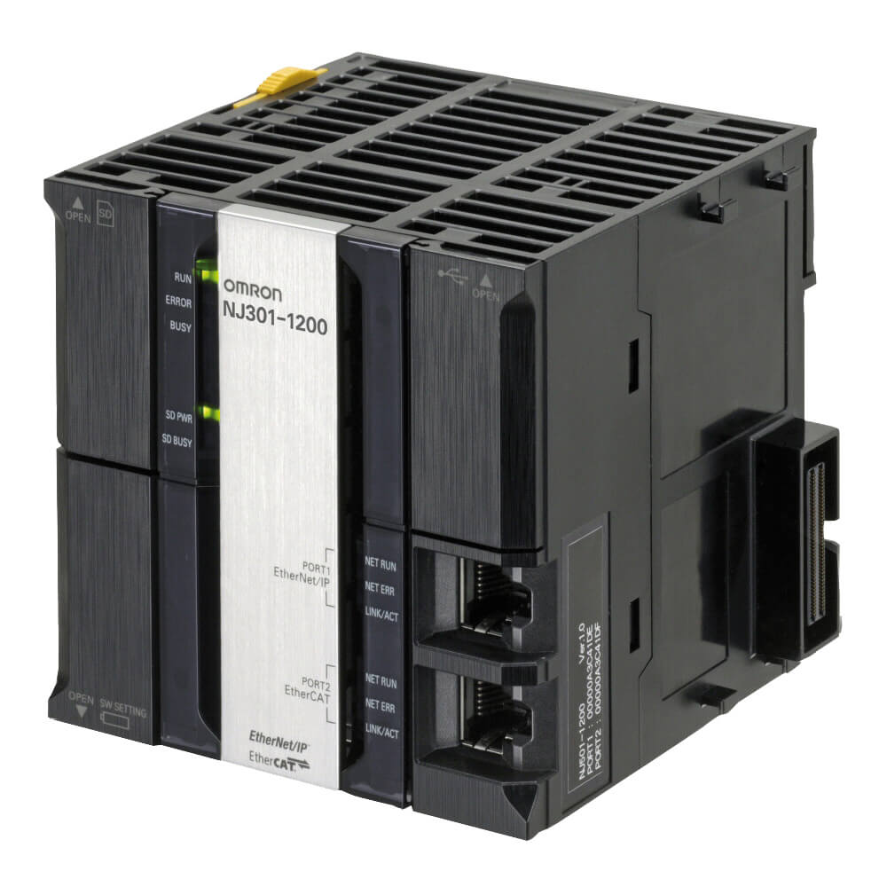 NJ301-1200 | Omron Sysmac NJ3 PLC Motion Controller with EtherCAT and EtherNet/IP