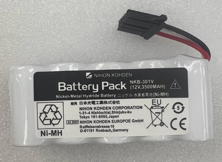 NKB-301V Battery For NIHON KOHDEN TEC-7721 7621C 7631C 5500 TEC-5521
