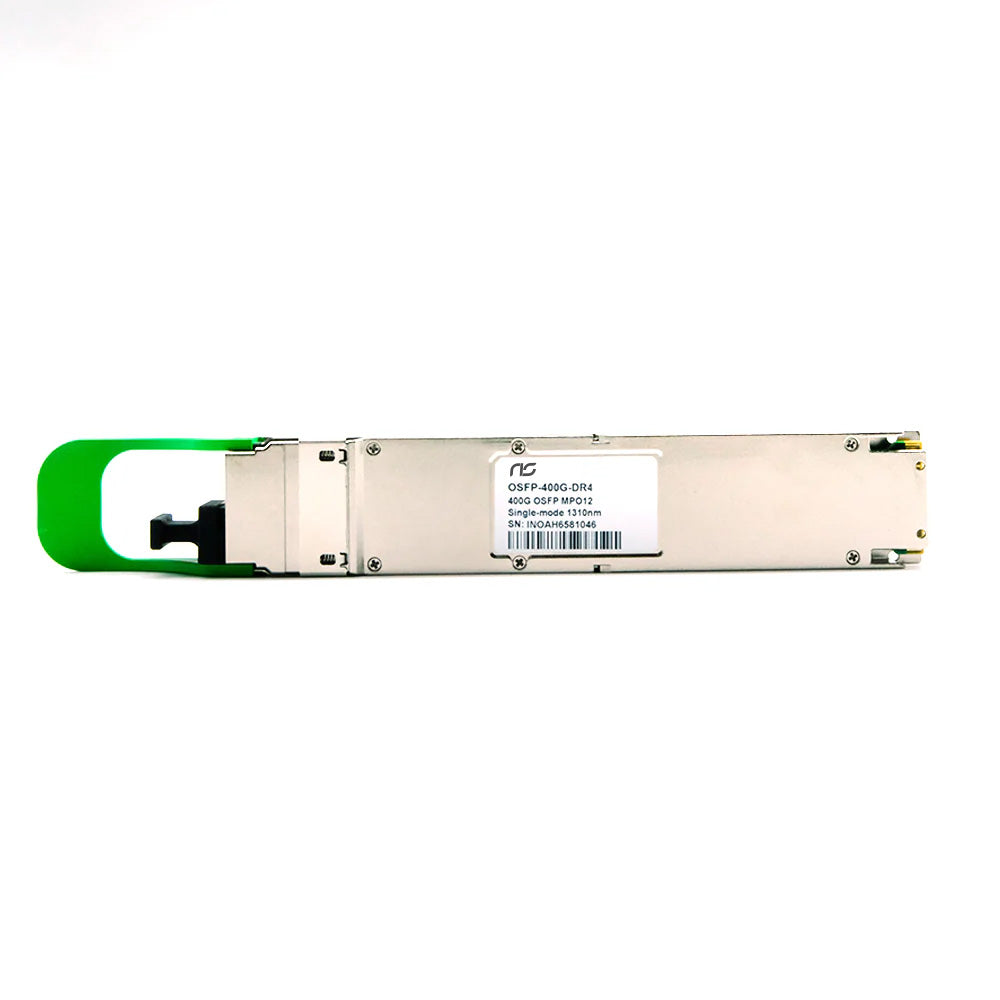 NSComm NS-OSFP-400G-DR4 400G Base-DR4 OSFP Finned Top PAM4 1310nm MTP/MPO-12 500m SMF FEC Optical Transceiver Module