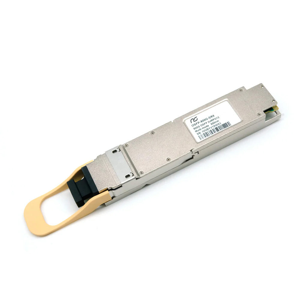 NSComm NS-OSFP-800G-SR8 OSFP PAM4 850nm MTP/MPO 50m OM4 MMF FEC Transceiver Module Finned Top