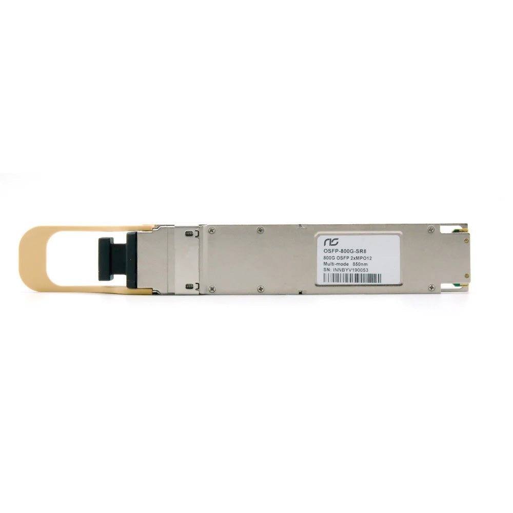 NSComm NS-OSFP-800G-SR8 OSFP PAM4 850nm MTP/MPO 50m OM4 MMF FEC Transceiver Module Finned Top