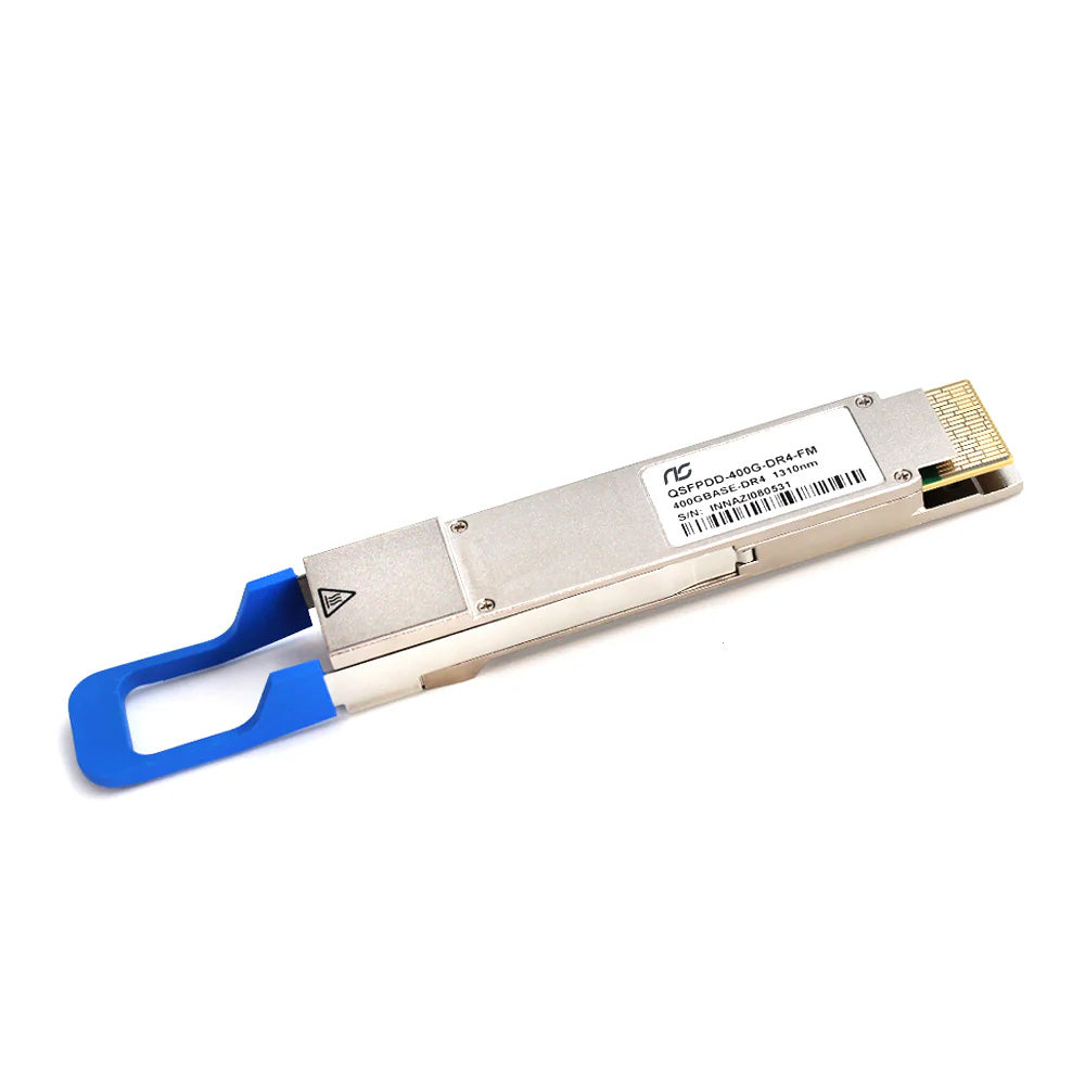 NSComm NS-QDD-400G-DR4-S 400G Base-DR4 QSFP-DD PAM4 1310nm 500m MTP/MPO SMF FEC Optical Transceiver Module