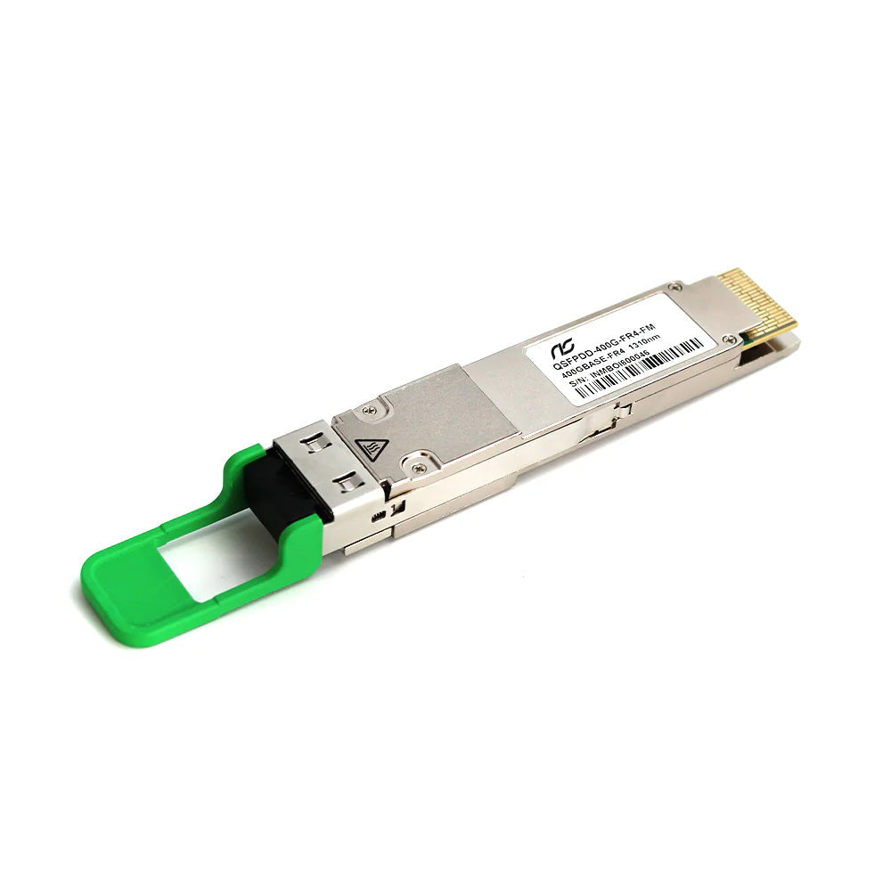 NSComm NS-QSFP-DD-400G-FR4-S 400G Base-FR4 QSFP-DD PAM4 CWDM4 1310nm 2km Duplex LC SMF FEC Optical Transceiver Module