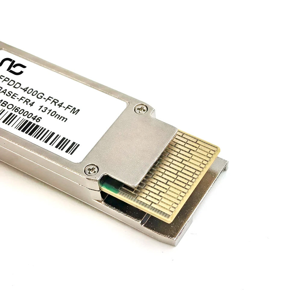 NSComm NS-QSFP-DD-400G-FR4-S 400G Base-FR4 QSFP-DD PAM4 CWDM4 1310nm 2km Duplex LC SMF FEC Optical Transceiver Module