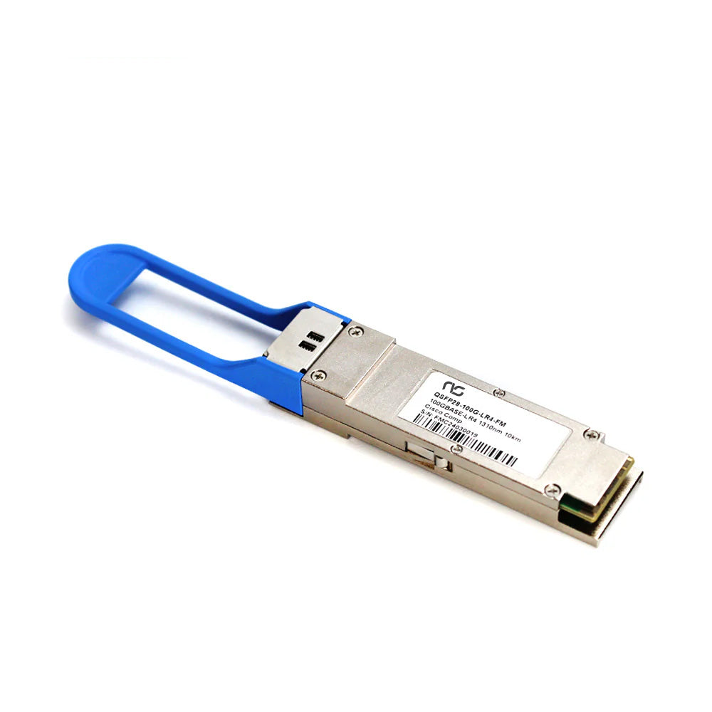 NSComm NS-QSFP28-100G-LR4 100G Base-LR4 QSFP28 1310nm 10km Duplex LC SMF DOM Optical Transceiver Module