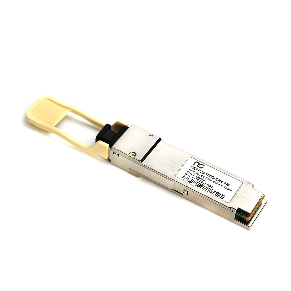 NSComm NS-QSFP28-100G-SR4 100G Base-SR4 QSFP28 850nm 100m MTP/MPO-12 MMF DOM Optical Transceiver Module