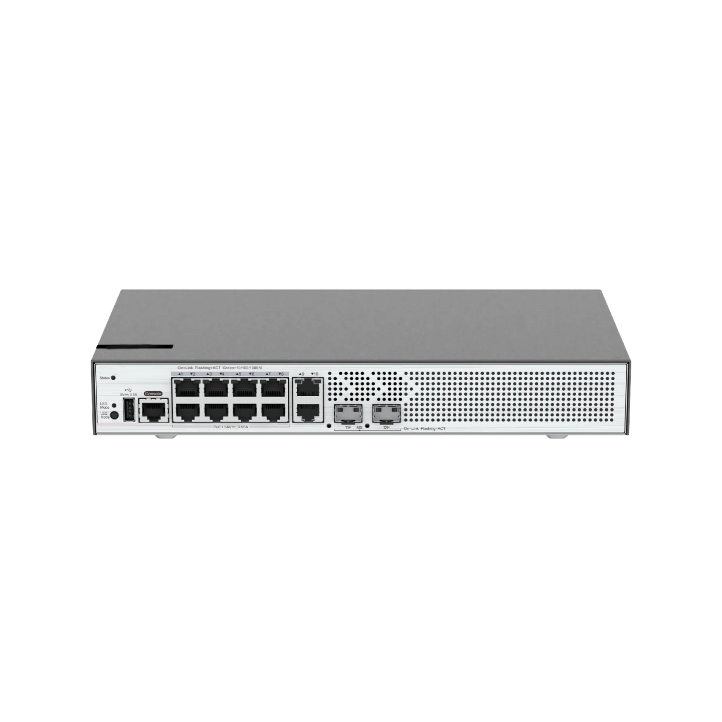 NSComm S5000-10GT2MS-P-E 8x1G (PoE+) & 2x2.5G SFP PoE Switch