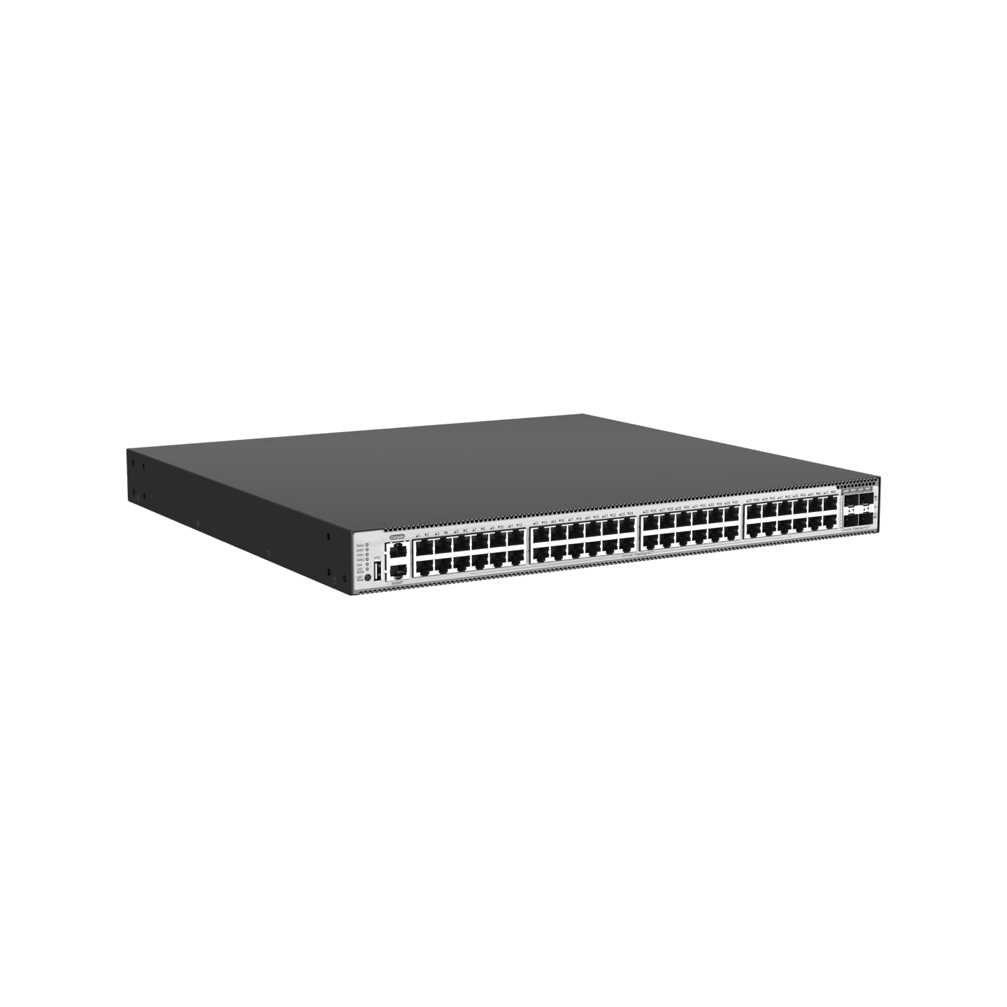 NSComm S5760C-48GT4XS-HP-X 48x1G (PoE+) & 4x10G SFP+ L3 PoE Aggregation Switch