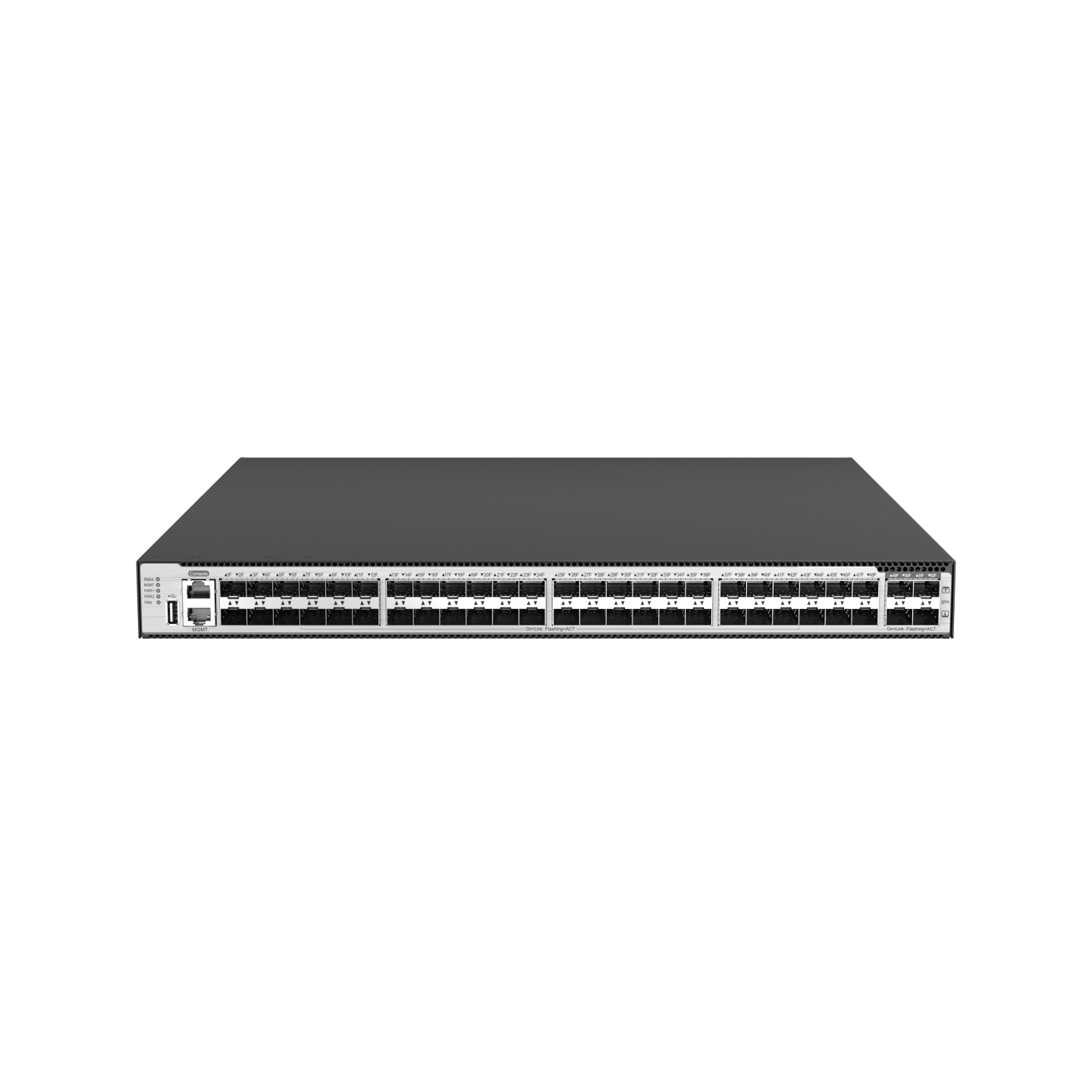 NSComm S5760C-48SFP4XS-X 48x1G SFP & 4x10G SFP+ L3 Fiber Aggregation Switch