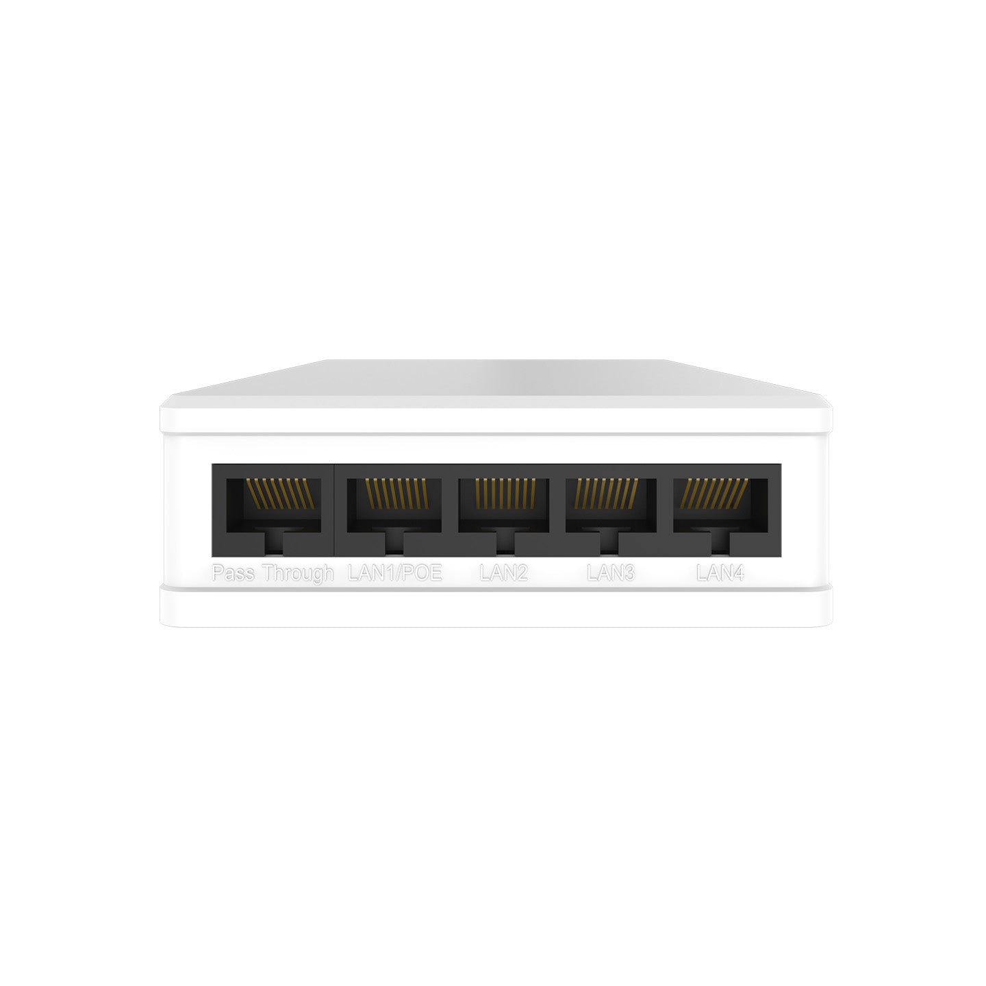 NSComm FAP655P WiFi 6 AX3000 Dual-Band In-Wall Access Point with PoE Out and 4xLAN