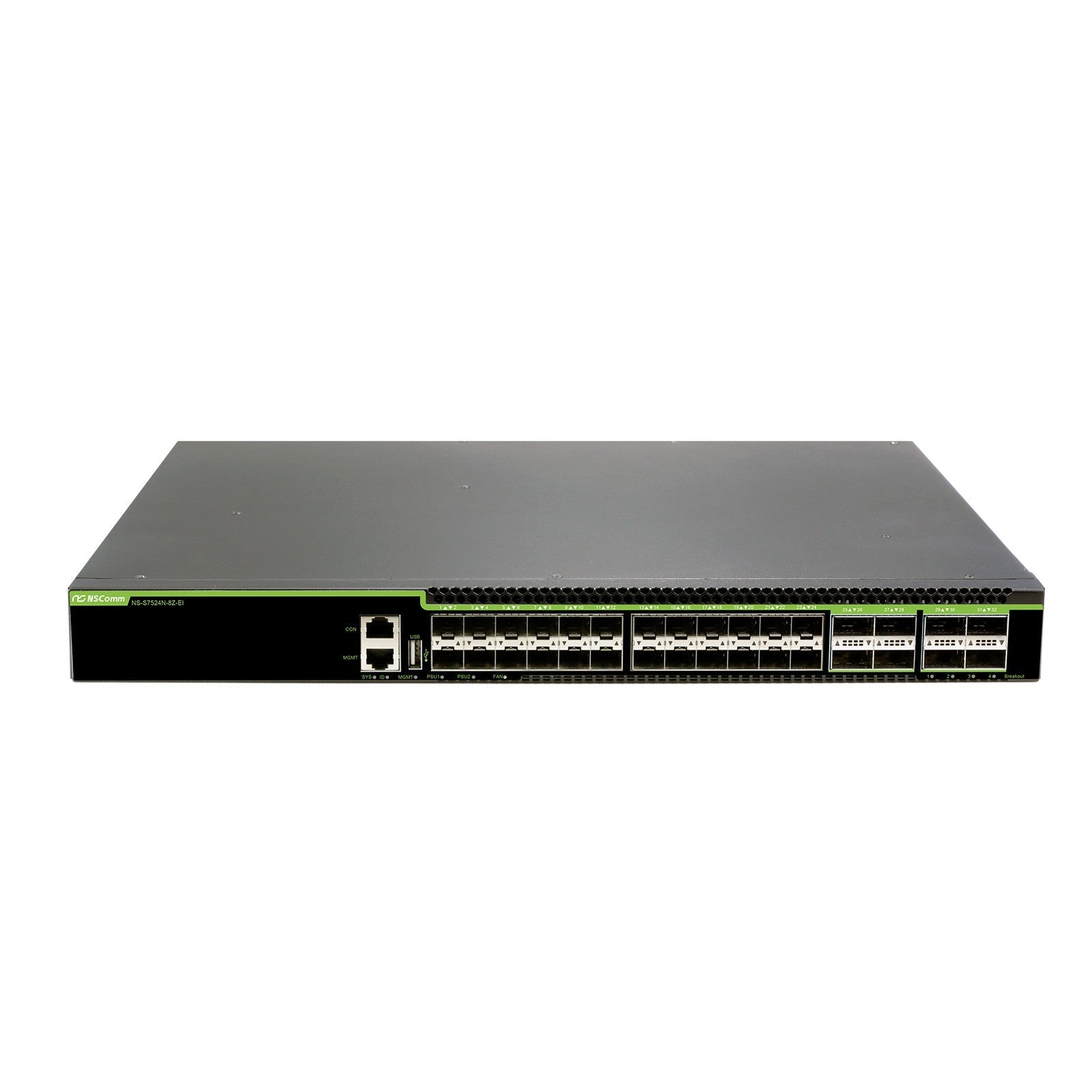 NSComm S7524N-8Z-EI 24 x 10/25GE SFP28 L3 Data Center Switch