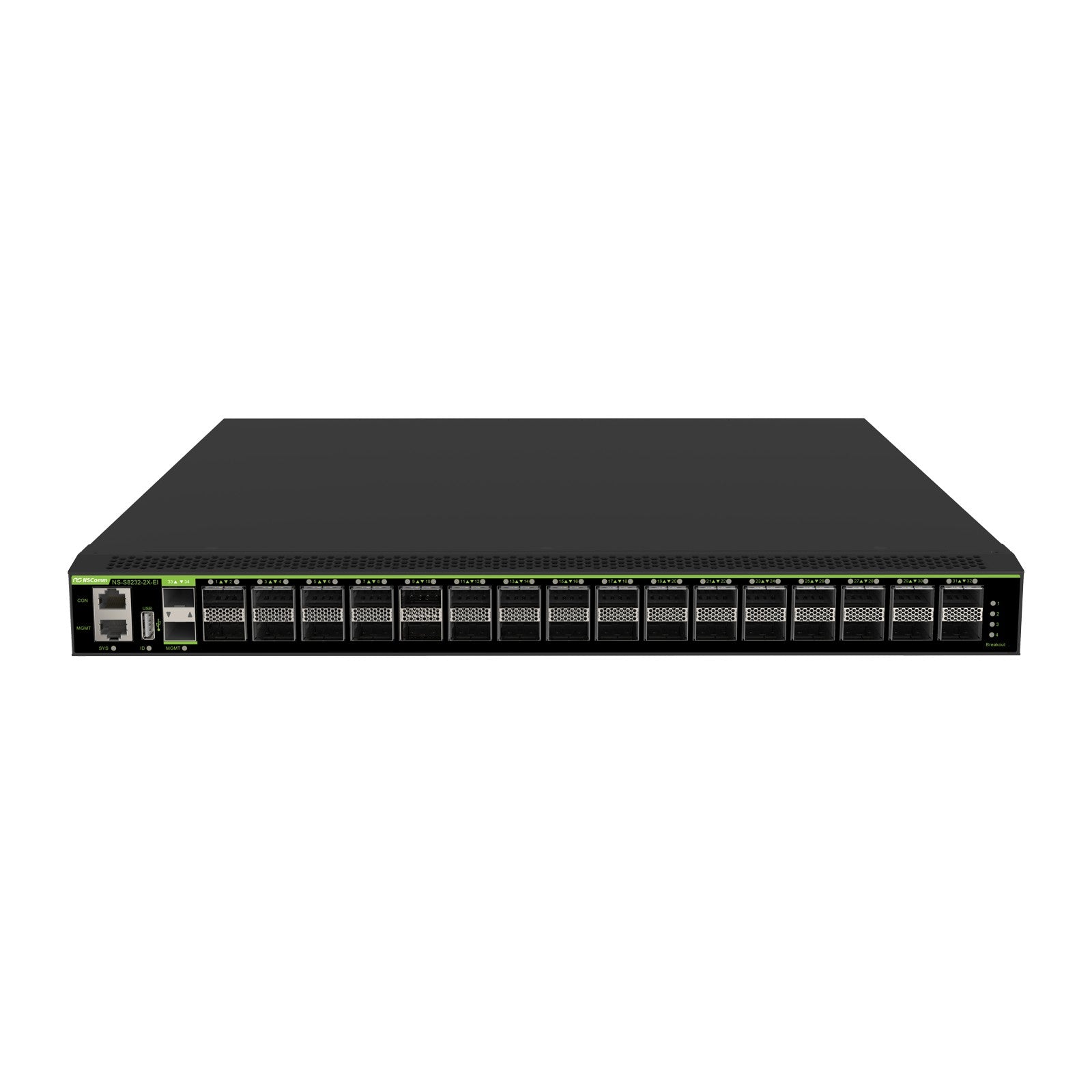 NSComm S8232-2X-EI 32 x 200GE QSFP56 L3 Data Center Switch