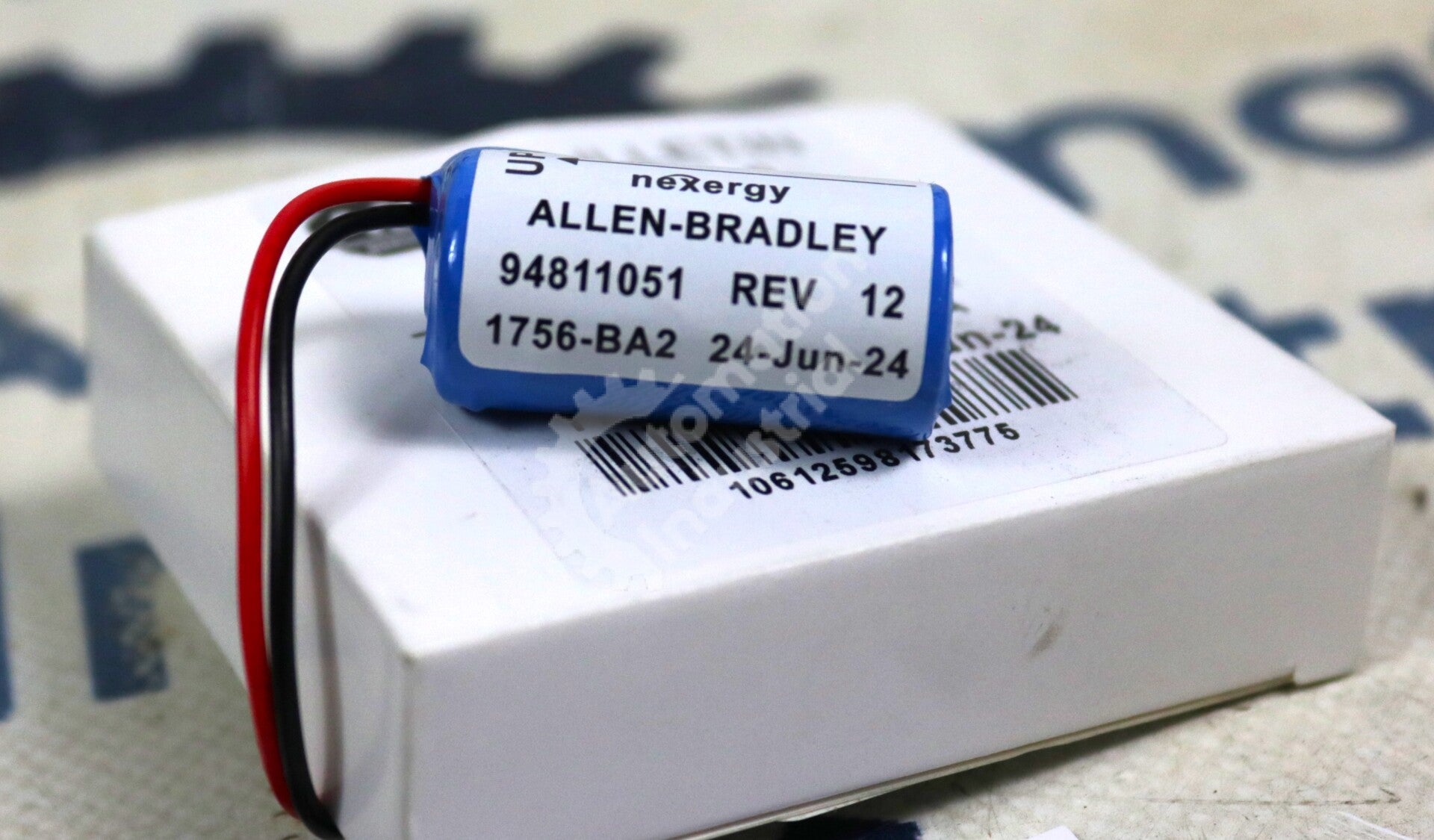 1756-BA2 By Allen Bradley Lithium Battery Assembly New Surplus Factory Package