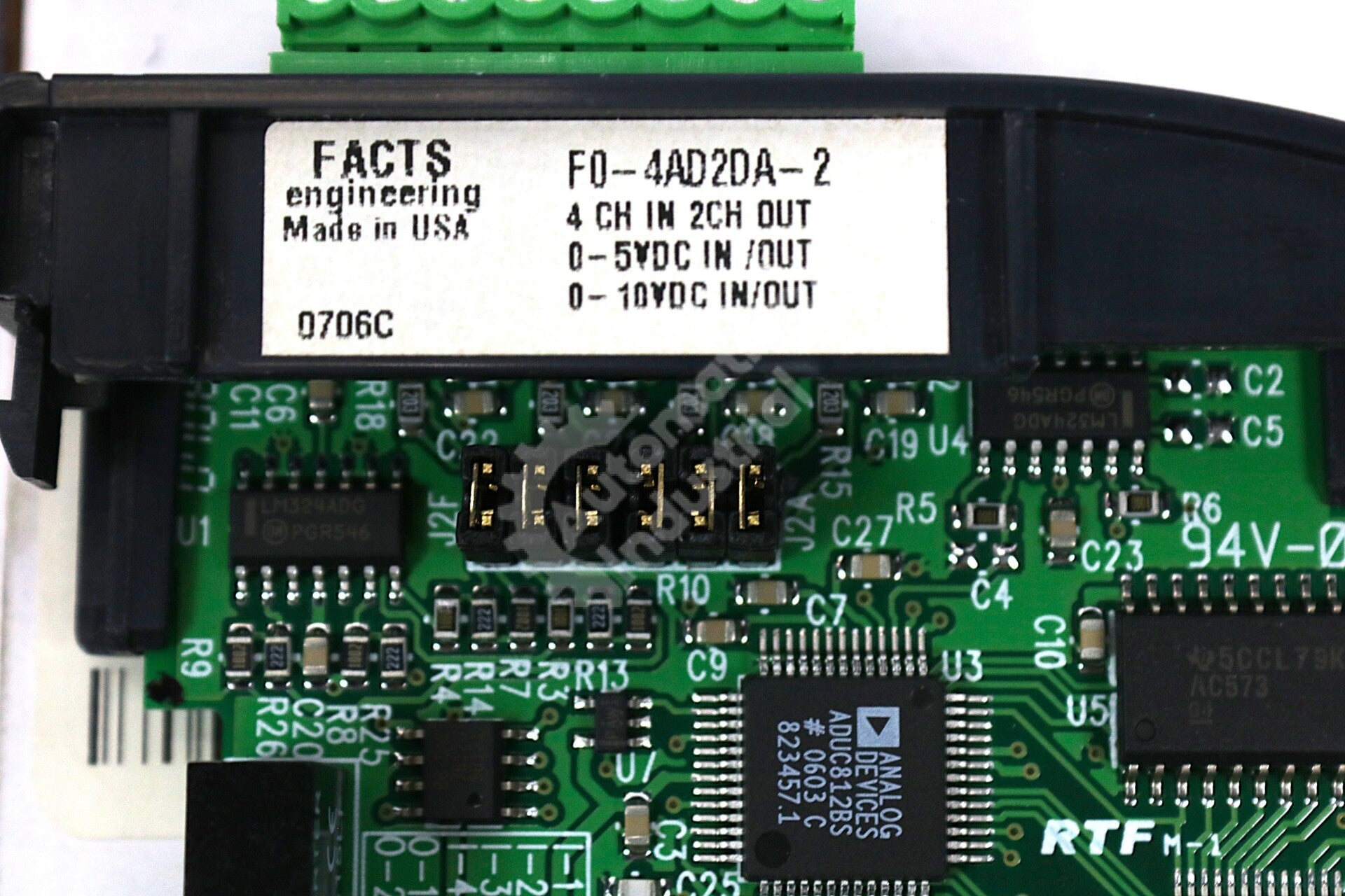 F0-4AD2DA-2 By Facts Engineering Analog Voltage Combination Module NSFP