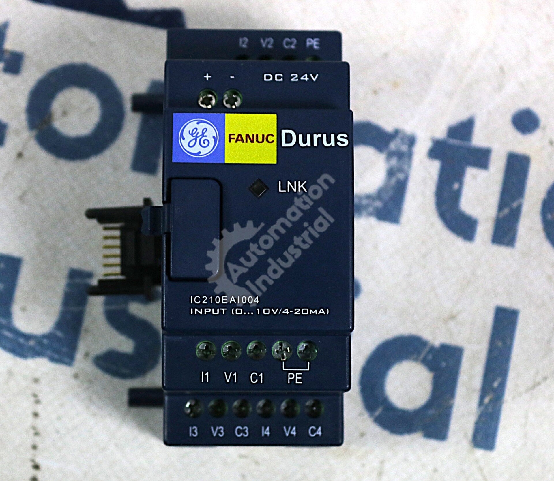 IC210EAI004 By GE Fanuc 24VDC 4 Channel Analog Input Expansion Durus Controller