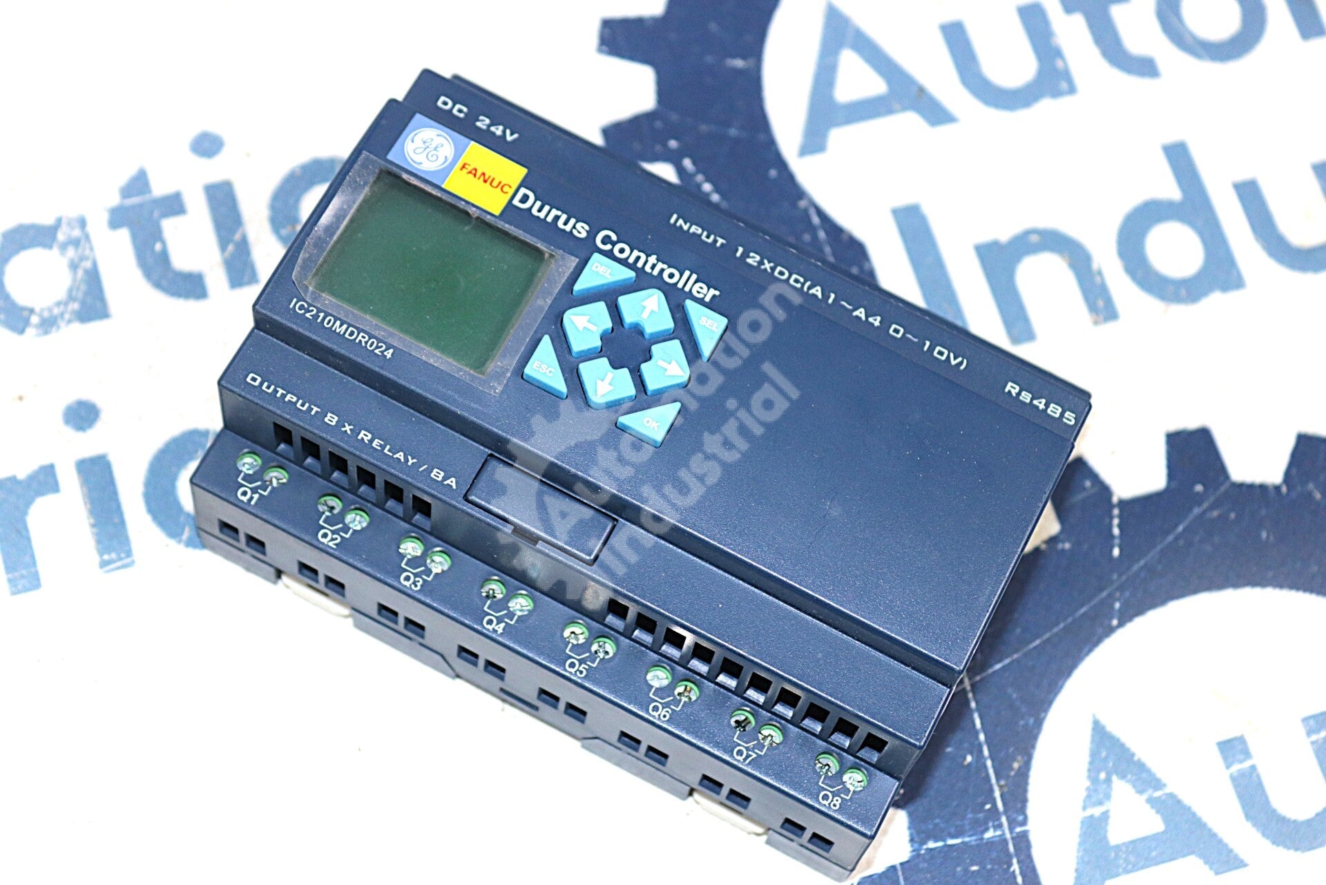 IC210MDR024 By GE Fanuc 24VDC 8AMP Power Source Durus Controller NSFP
