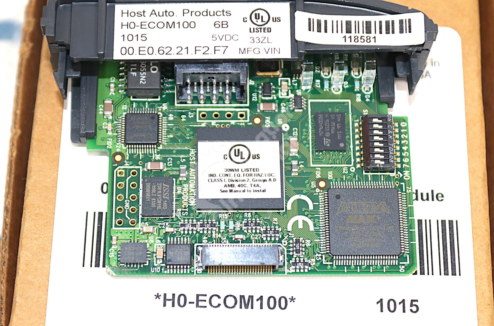 H0-ECOM100 By Host Automation Products 10/100 Base-T Ethernet Port Module NSFP