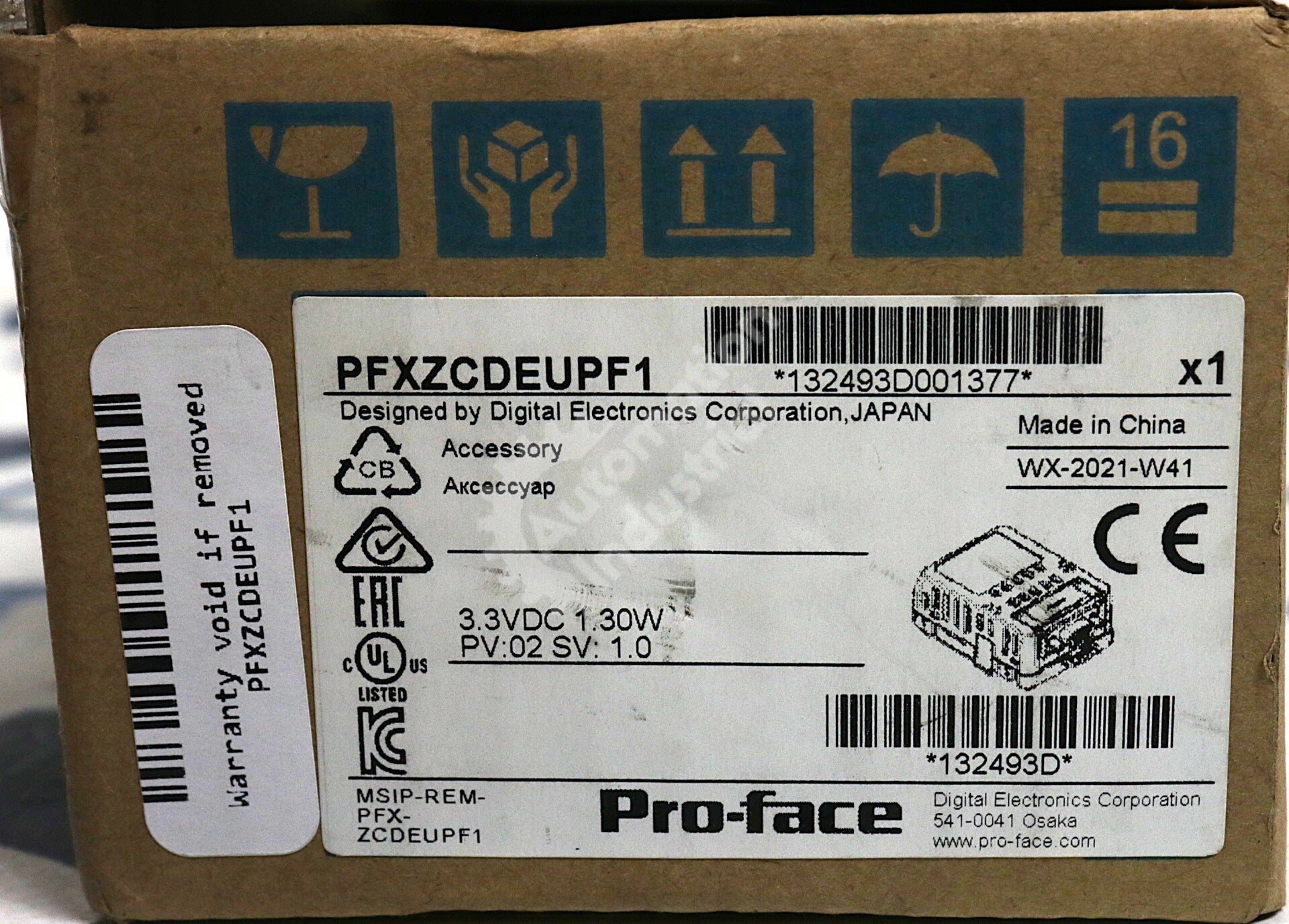 PFXZCDEUPF1 By Proface PROFIBUS DP Slave/MPI Unit New Surplus Factory Package